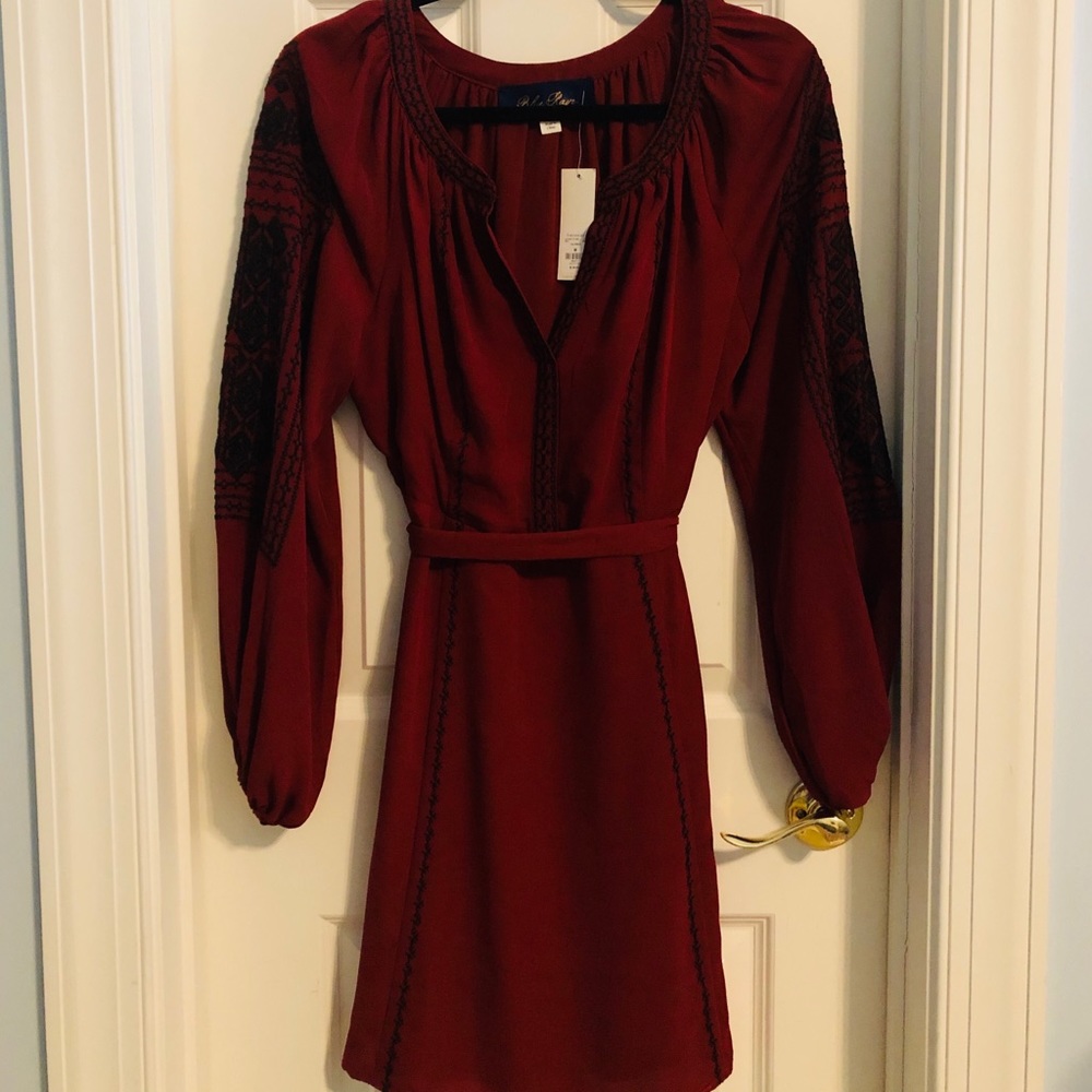 NWT Francescas Dress with embroidery details